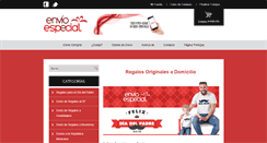 Desktop Screenshot of envioespecial.com